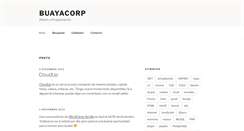 Desktop Screenshot of buayacorp.com